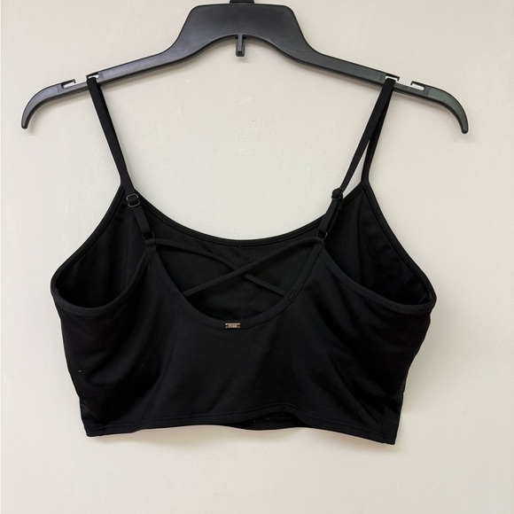 Pink Active Strappy Crop Top Size XL - Picture 2 of 3